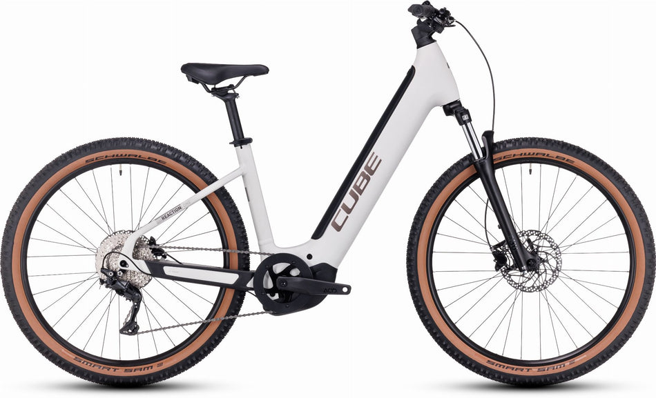 Cube Reaction Hybrid One 625 Wh E-Bike Hardtail Easy Entry 27,5" lightgrey´n´rose