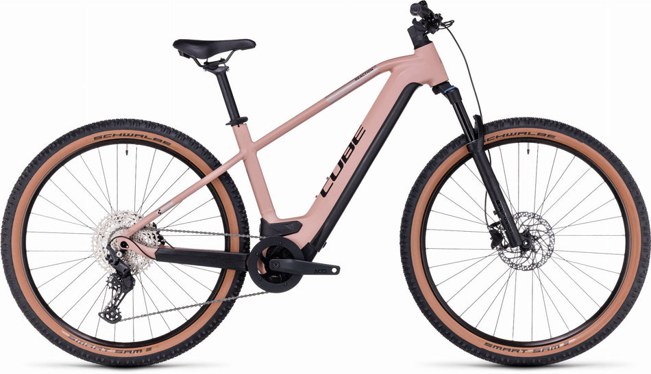 Cube Reaction Hybrid Pro 500 Wh E-Bike Hardtail Diamant blushrose´n´silver