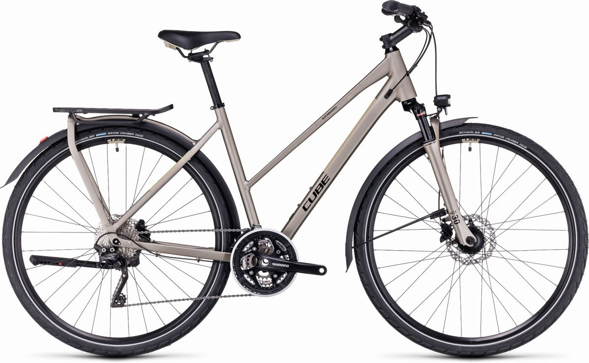 Cube Kathmandu Pro Trekkingrad Trapeze 28" flashstone ́n ́black - 54 cm/M