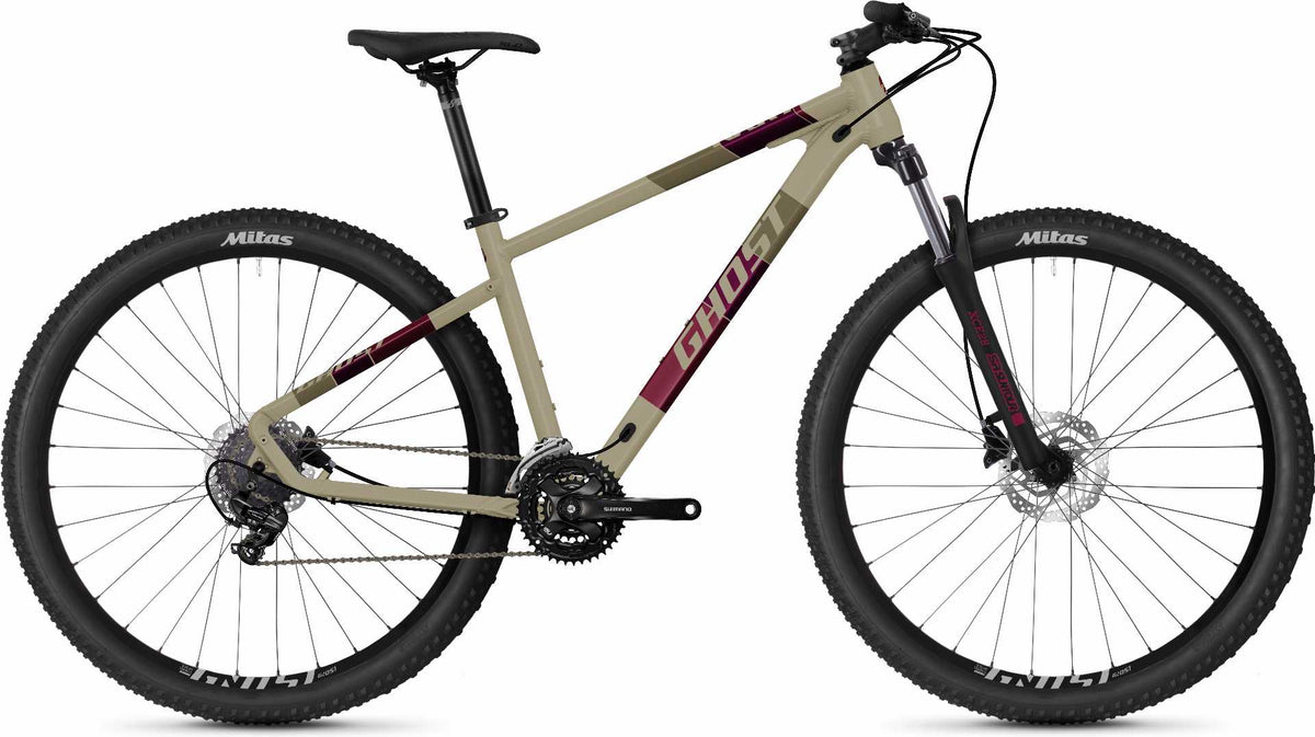 Ghost Kato Base MTB-Hardtail 29" dust /black berry - XL