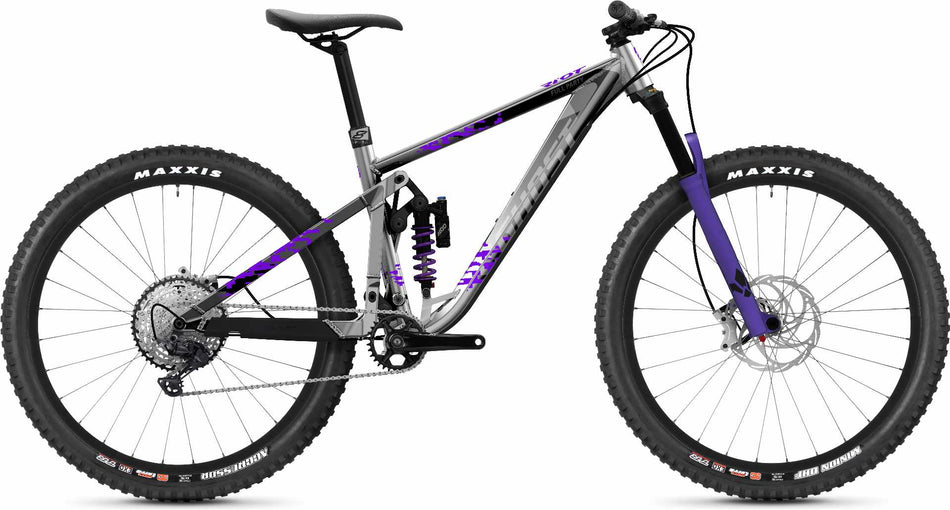 Ghost Riot Trail Full Party MTB-Fully 27,5" grey/purple S