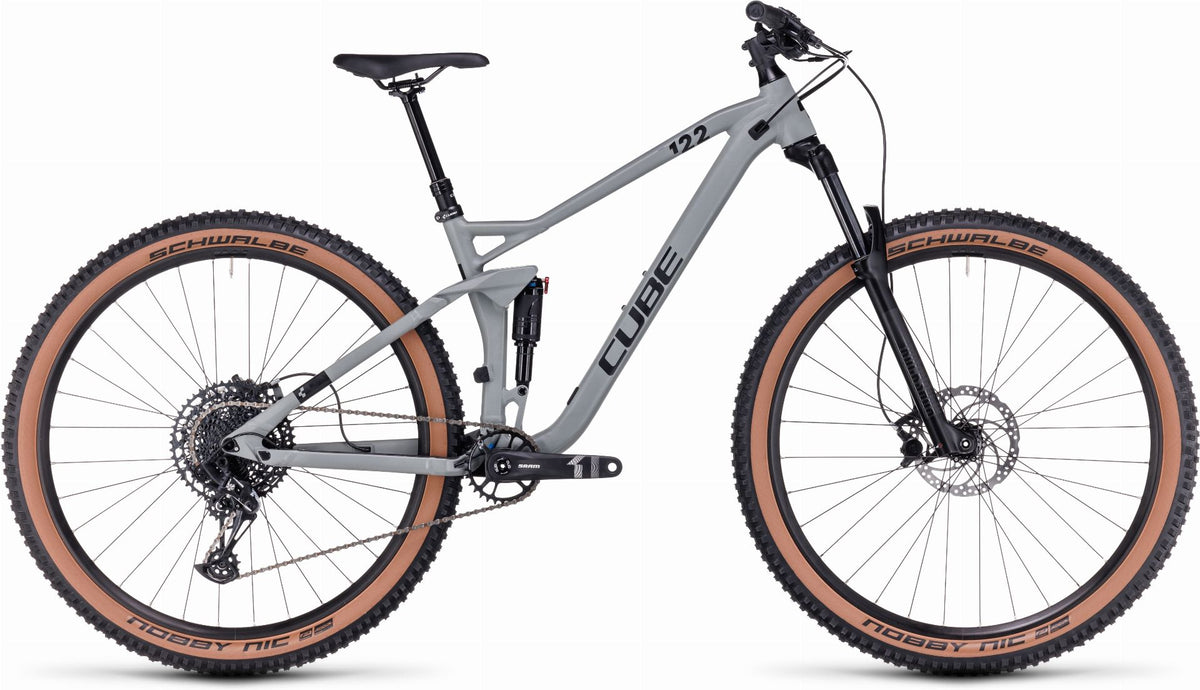 Cube Stereo One22 Pro MTB-Fully swampgrey ́n ́black - L