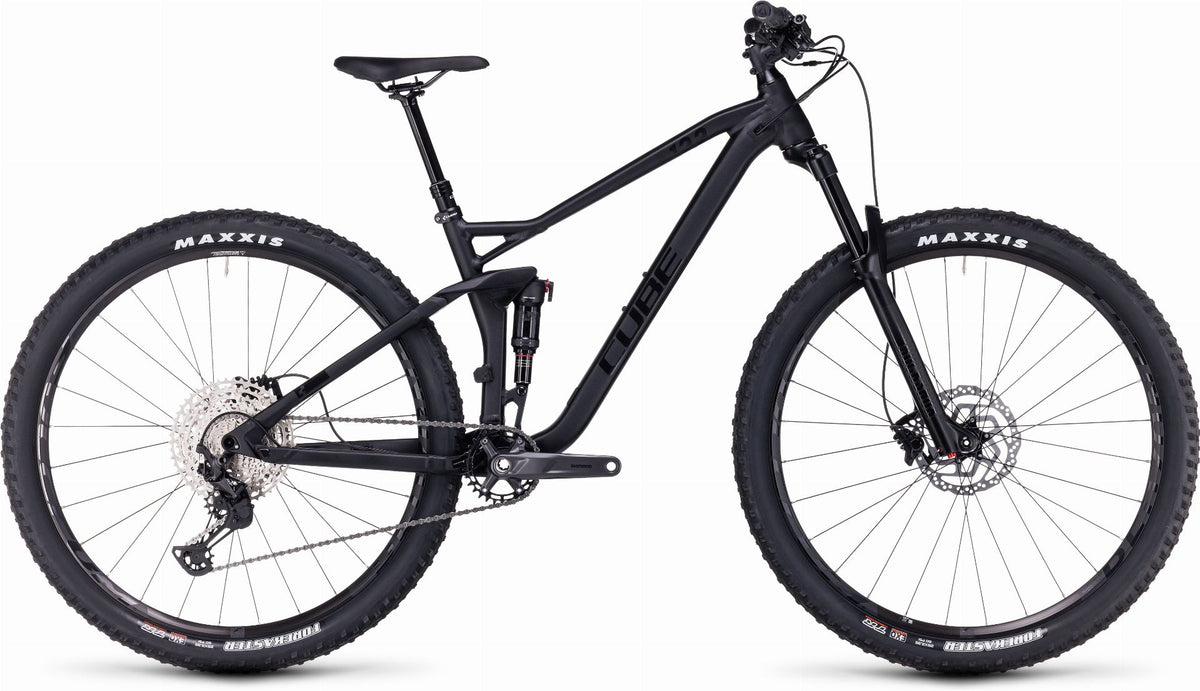 Cube Stereo One22 Race MTB-Fully black anodized - M