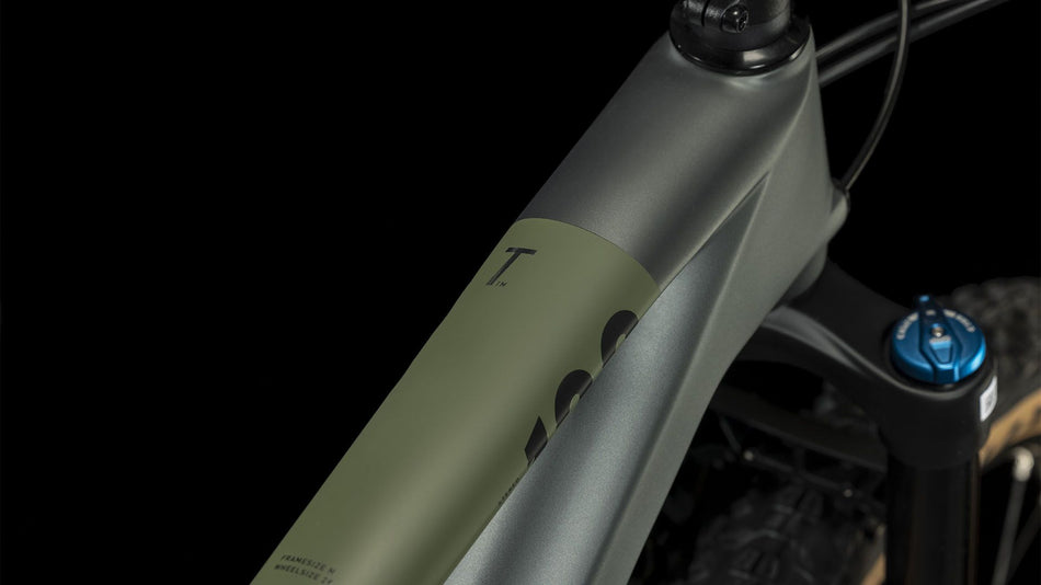 Cube Stereo One22 HPC TM MTB-Fully 29" flashgrey´n´olive