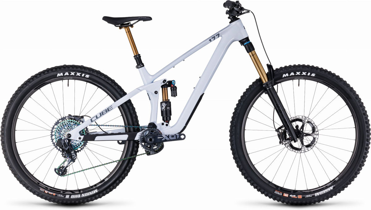 Cube Stereo One77 C:68X SLT MTB-Fully 29" flashwhite ́n ́grey - XXL