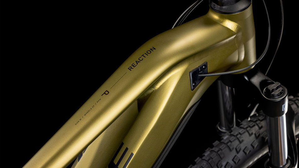 Cube Reaction Hybrid Performance 625 Wh E-Bike Hardtail Trapeze goldenlime´n´black