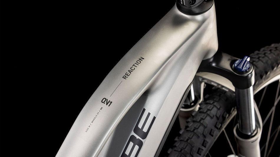 Cube Reaction Hybrid One 800 Wh E-Bike Hardtail Trapeze silver´n´black