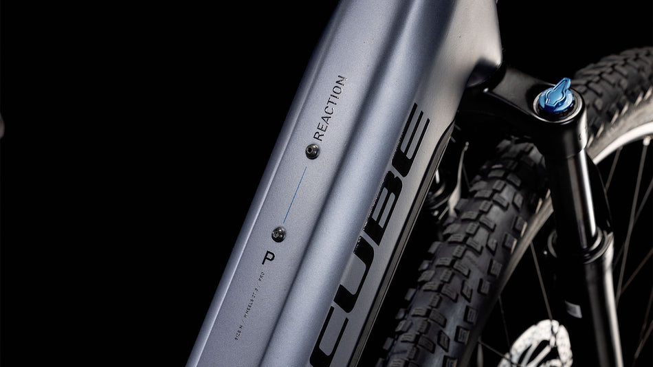Cube Reaction Hybrid Pro 800 Wh E-Bike Hardtail Easy Entry 27,5" metallicgrey´n´black