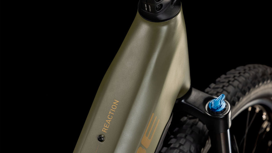 Cube Reaction Hybrid Pro 800 Wh E-Bike Hardtail Easy Entry 27,5" dustyolive´n´gold