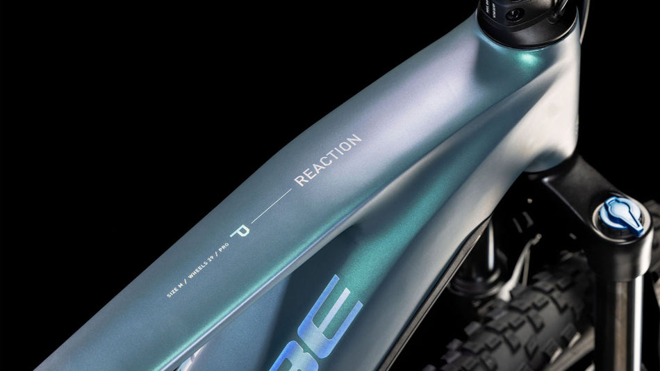 Cube Reaction Hybrid Pro 600 Wh E-Bike Hardtail Diamant smaragdgrey´n´prism