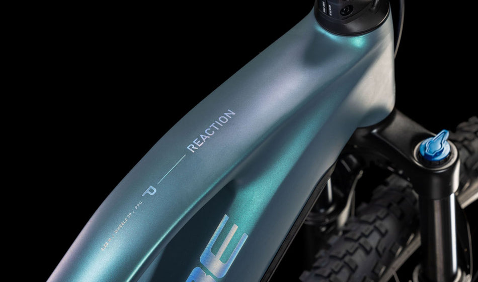 Cube Reaction Hybrid Pro 800 Wh E-Bike Hardtail Trapeze smaragdgrey´n´prism