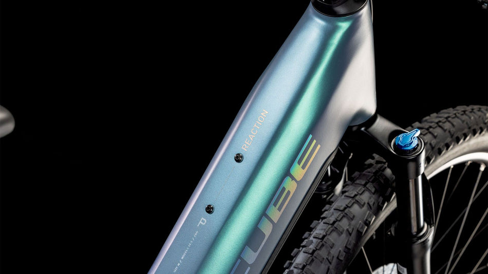 Cube Reaction Hybrid Pro 800 Wh E-Bike Hardtail Easy Entry 27,5" smaragdgrey´n´prism