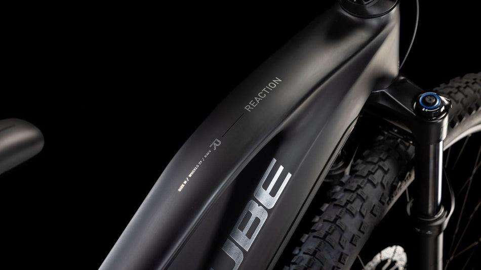 Cube Reaction Hybrid Race 800 Wh E-Bike Hardtail Trapeze black´n´metal