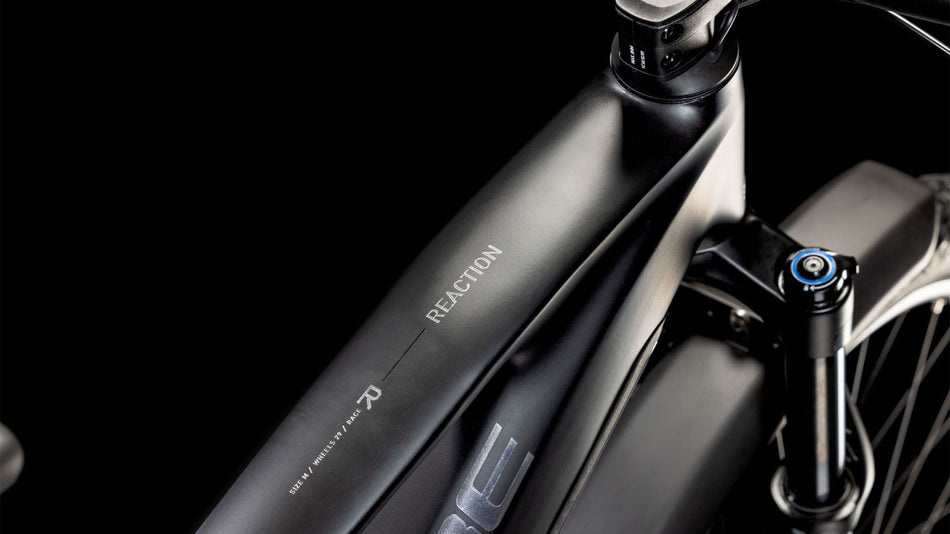 Cube Reaction Hybrid Race Allroad 800 Wh E-Bike Hardtail Diamant black´n´metal