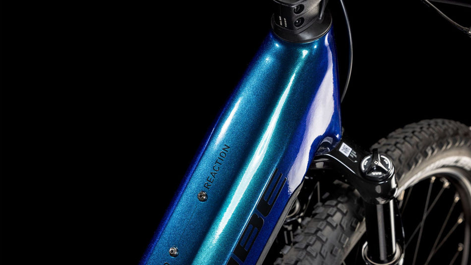 Cube Reaction Hybrid SLX 800 Wh E-Bike Hardtail Easy Entry 27,5" nebula´n´blue