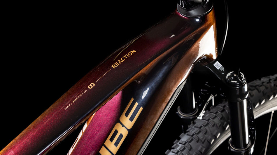 Cube Reaction Hybrid SLT 800 Wh E-Bike Hardtail Diamant solareclipse´n´bronze