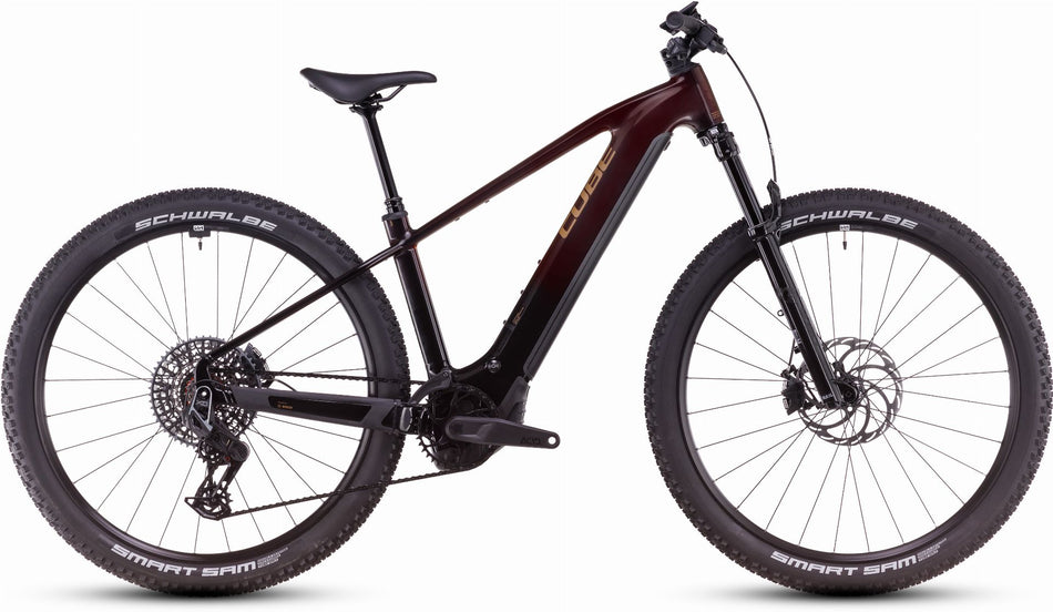 Cube Reaction Hybrid SLT 800 Wh E-Bike Hardtail Diamant solareclipse´n´bronze