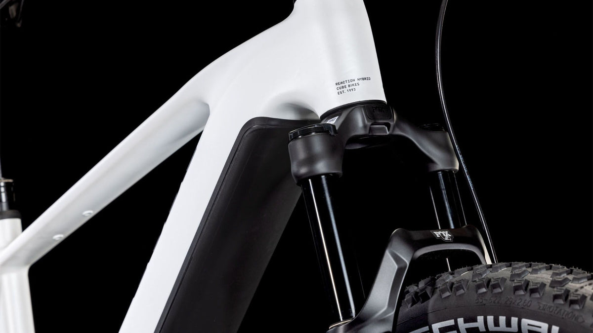 cube mountainbike weiß Cube Reaction Hybrid SLT 800 Wh E-Bike Hardtail Diamant metallicwhite´ – Biketech24