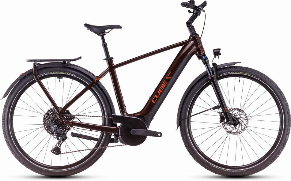 Cube Touring Hybrid Pro 625 Wh E-Bike Diamant 28" cinnamon´n´orange