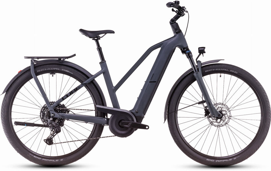 Cube Kathmandu Hybrid One 600 Wh E-Bike Trapeze 28" shadowgrey´n´black