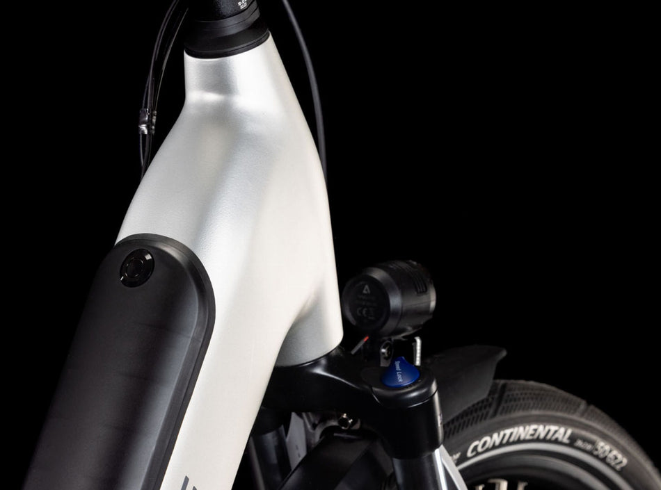 Cube Supreme RT Hybrid Comfort EXC 500 Wh E-Bike Easy Entry sleekgrey´n´lunar