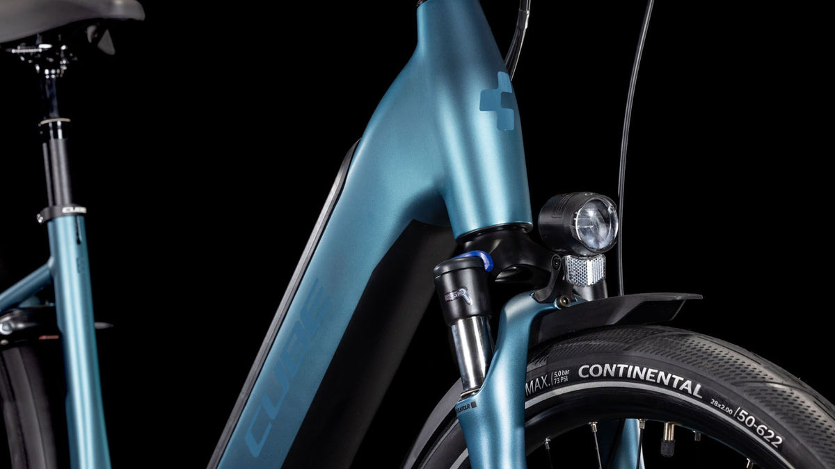 Cube Supreme RT Hybrid Comfort EXC 500 Wh E-Bike Easy Entry blue´n´bla – Biketech24