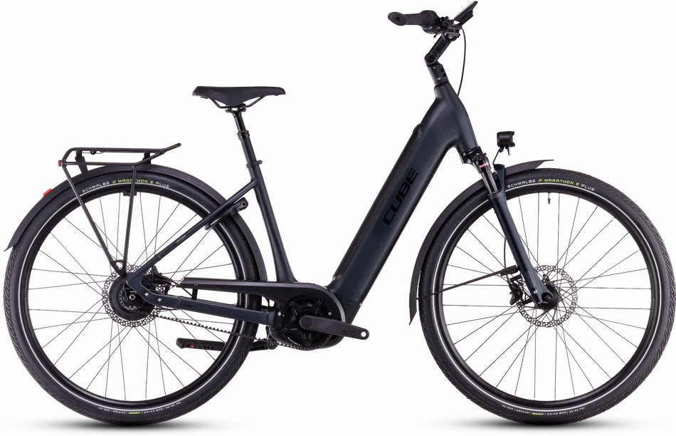Cube Supreme Hybrid Deluxe Pro 625 Wh E-Bike Easy Entry 28" night´n´black