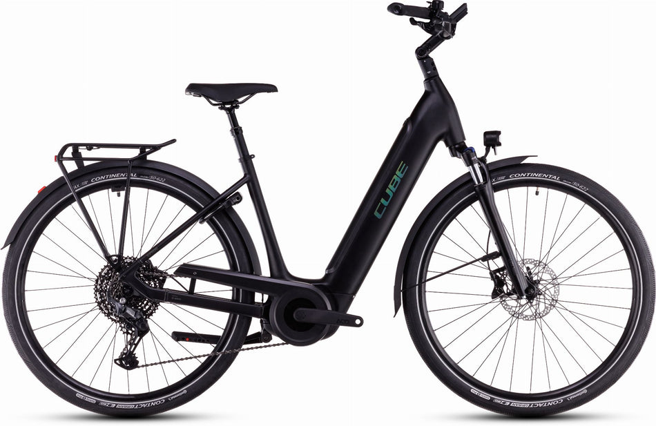 Cube Supreme Hybrid Pro 625 Wh E-Bike Easy Entry black´n´spectral