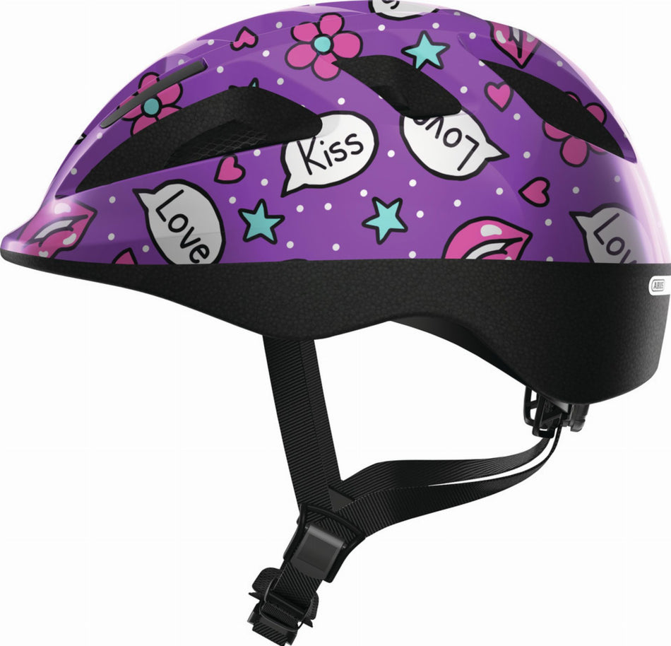 Abus Smooty 2.0 Kinder-Helm purple kisses