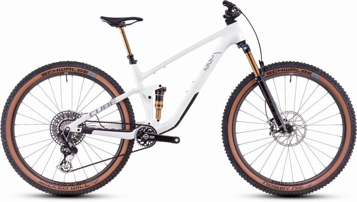 Cube Stereo One22 C:62 SLT MTB-Fully 29" metallicwhite ́n ́black - L