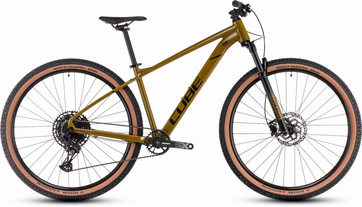 Cube Attention SLX MTB-Hardtail Diamant willowgreen ́n ́black - XS