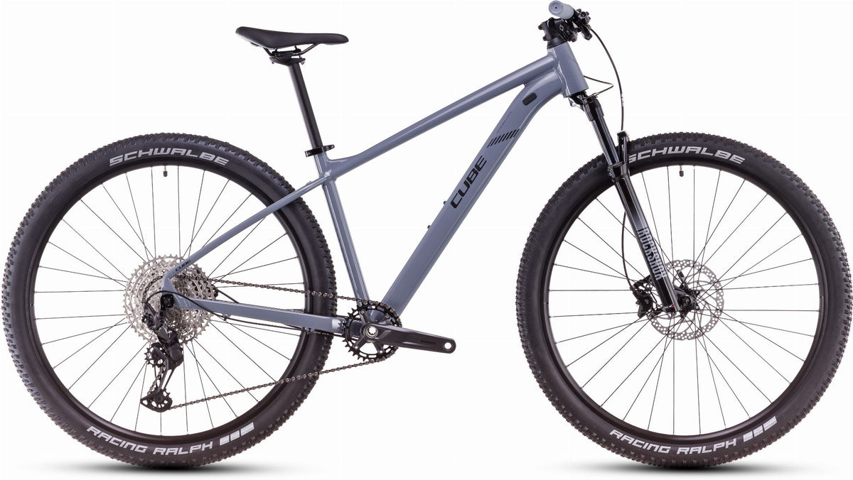 Cube Reaction Pro MTB-Hardtail Diamant smoke ́n ́black - L