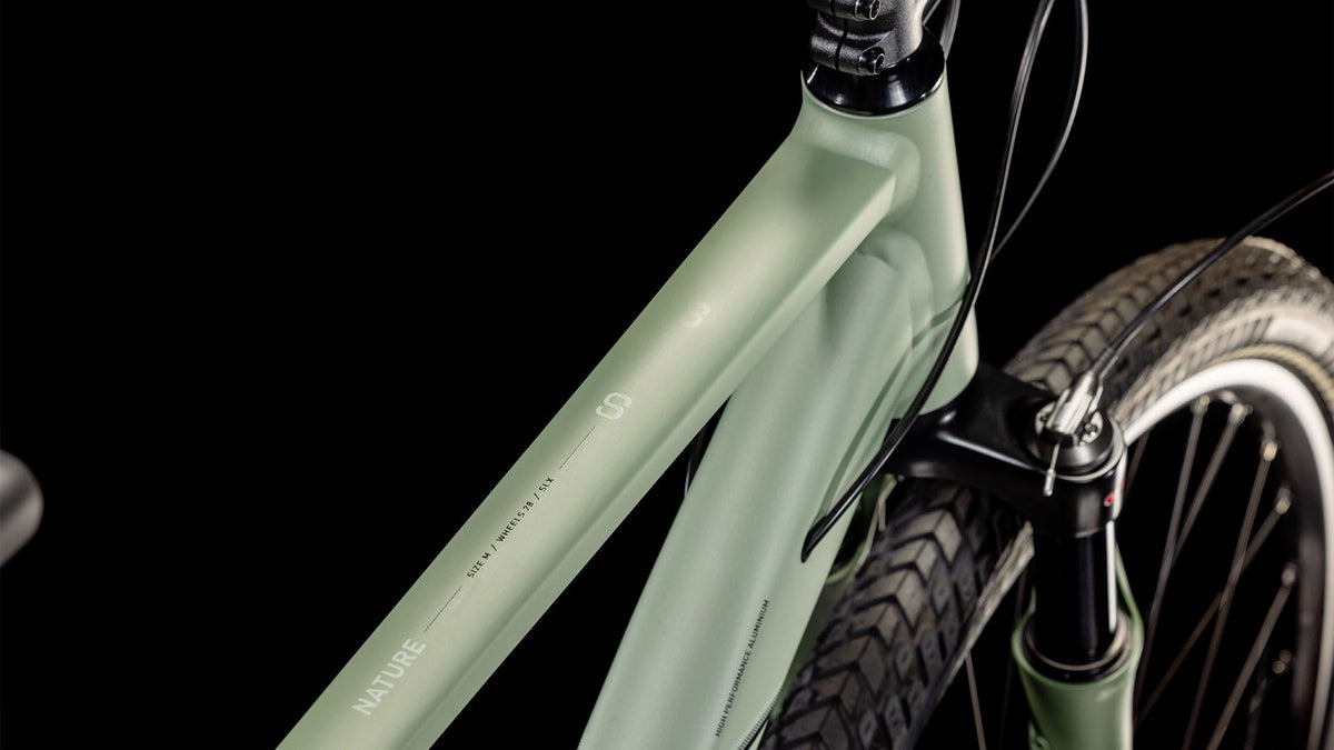 cube grün mountainbike Cube Nature SLX Crossrad Diamant 28" pistachio´n´palemint – Biketech24