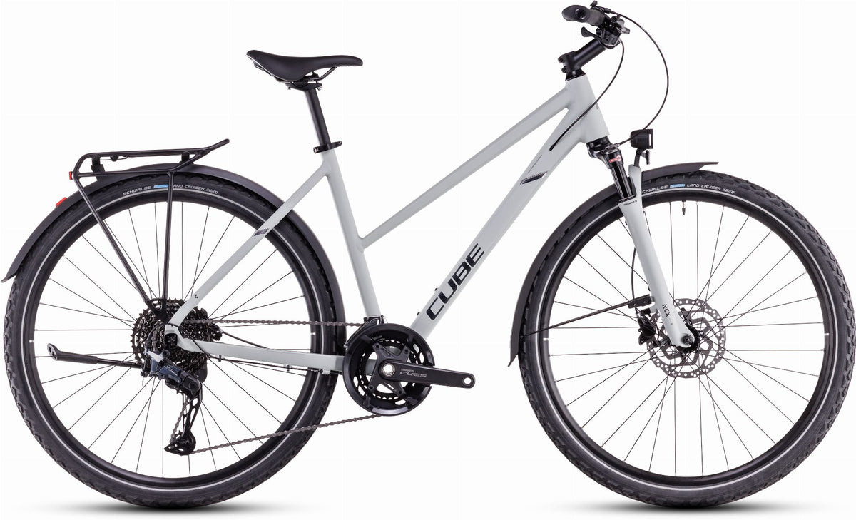 test cube trekkingräder Cube Nature EXC Allroad Trekkingrad Trapeze 28" seasalt´n´pyrite – Biketech24
