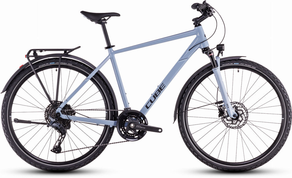 Cube Nature EXC Allroad Trekkingrad Diamant 28" pigeonblue´n´black