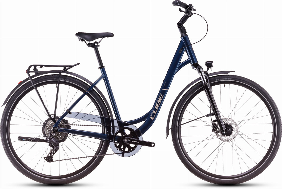 Cube Touring One Trekkingrad Easy Entry 28" deepsea ́n ́blackchrome - 53 cm