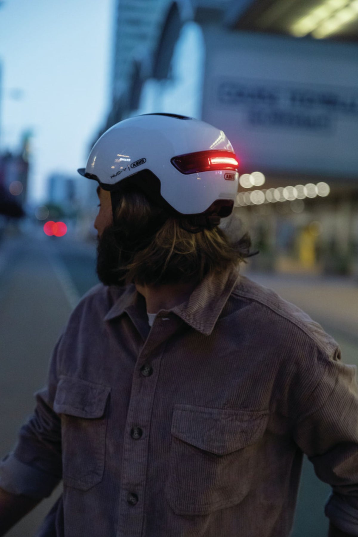 Abus Hud-Y Helm pure aqua