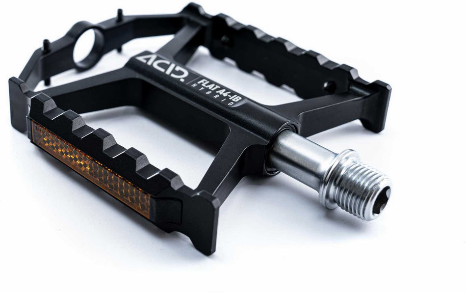 B-Ware - ACID Pedale FLAT A4-IB Hybrid black (Gebrauchtware)