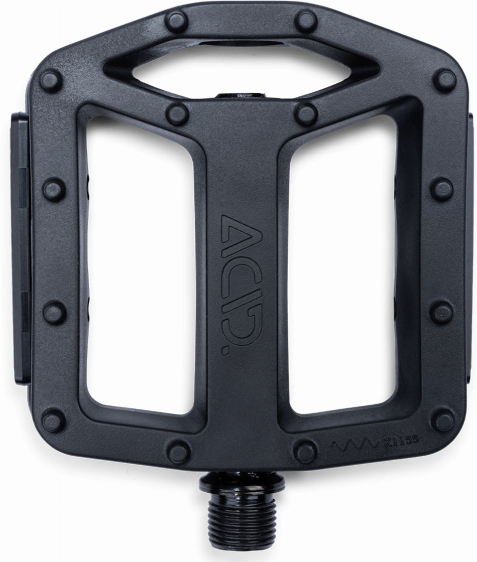 Acid Pedale FLAT C4-ZP black 88 x 95 x 23 mm