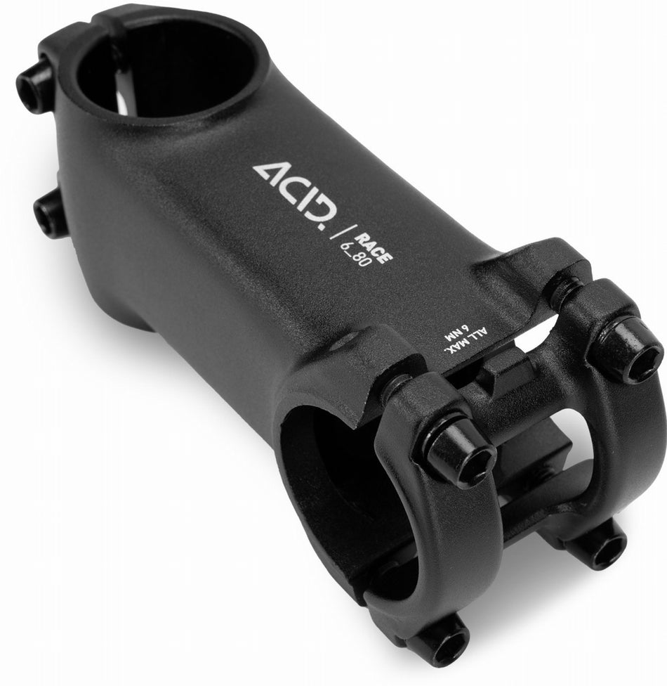 Acid Race Vorbau 6° Lenkerklemmung 31,8 mm black