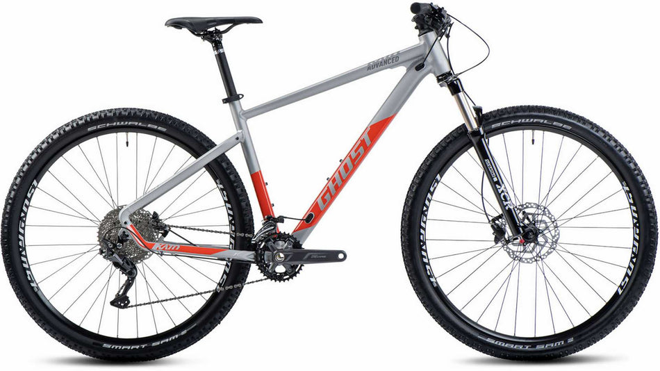 Ghost Kato Advanced AL MTB-Hardtail Diamant 27,5" light grey/dark orange matt/glossy