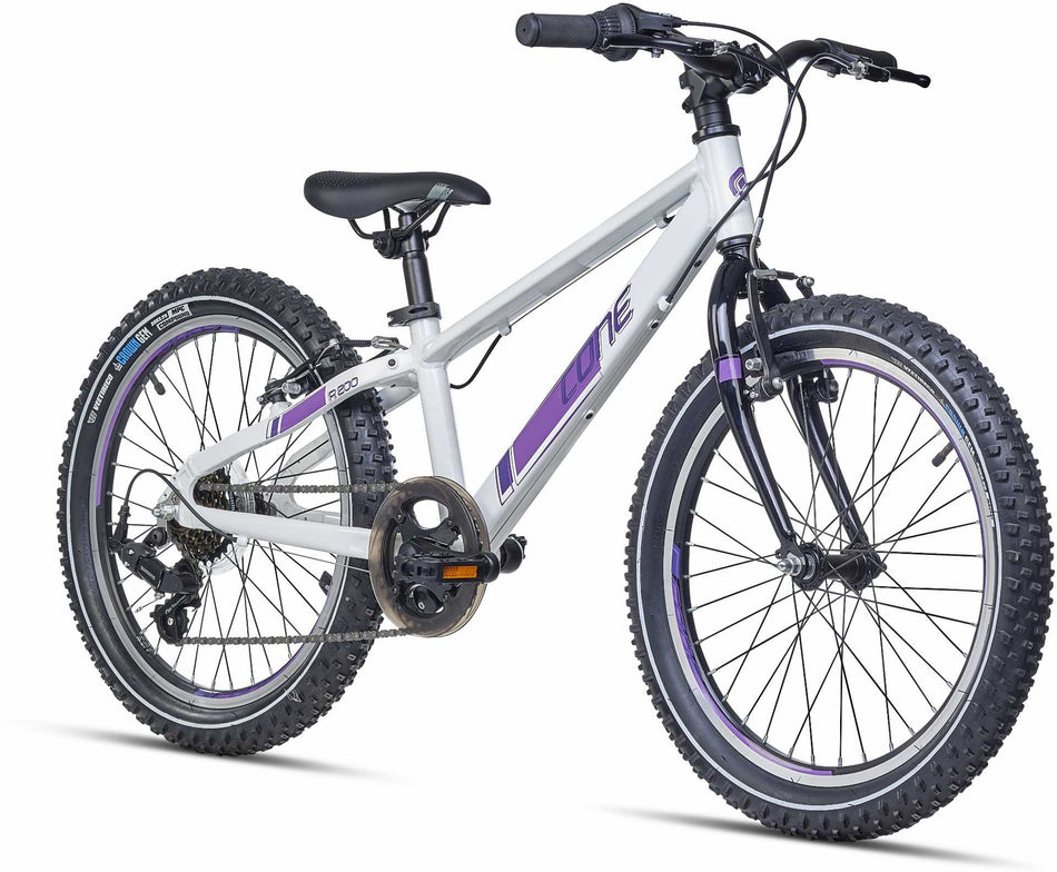 Cone R 200 K7 Offroad Kinderrad 20" creme/pflaume/aubergine