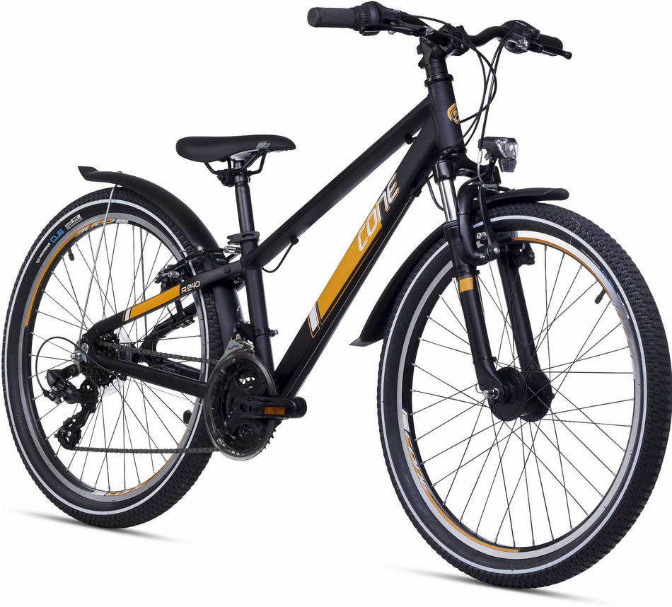 Cone R 240 K21 ND FG Allroad Kinderrad 24" schwarz/orange