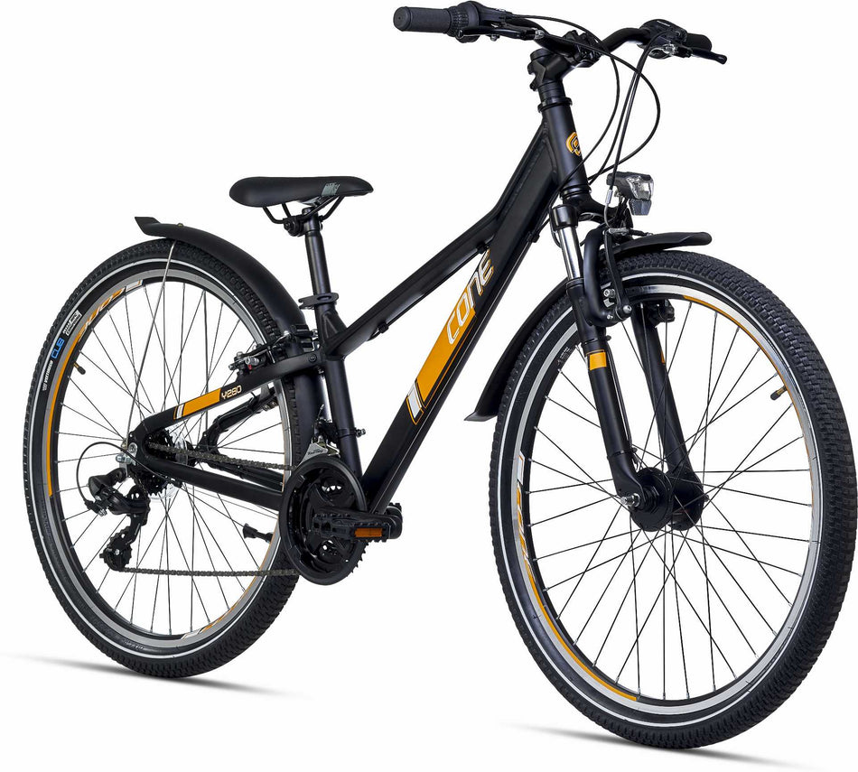 Cone Y 260 K21 ND FG Allroad RH Jugendrad 26" schwarz/orange