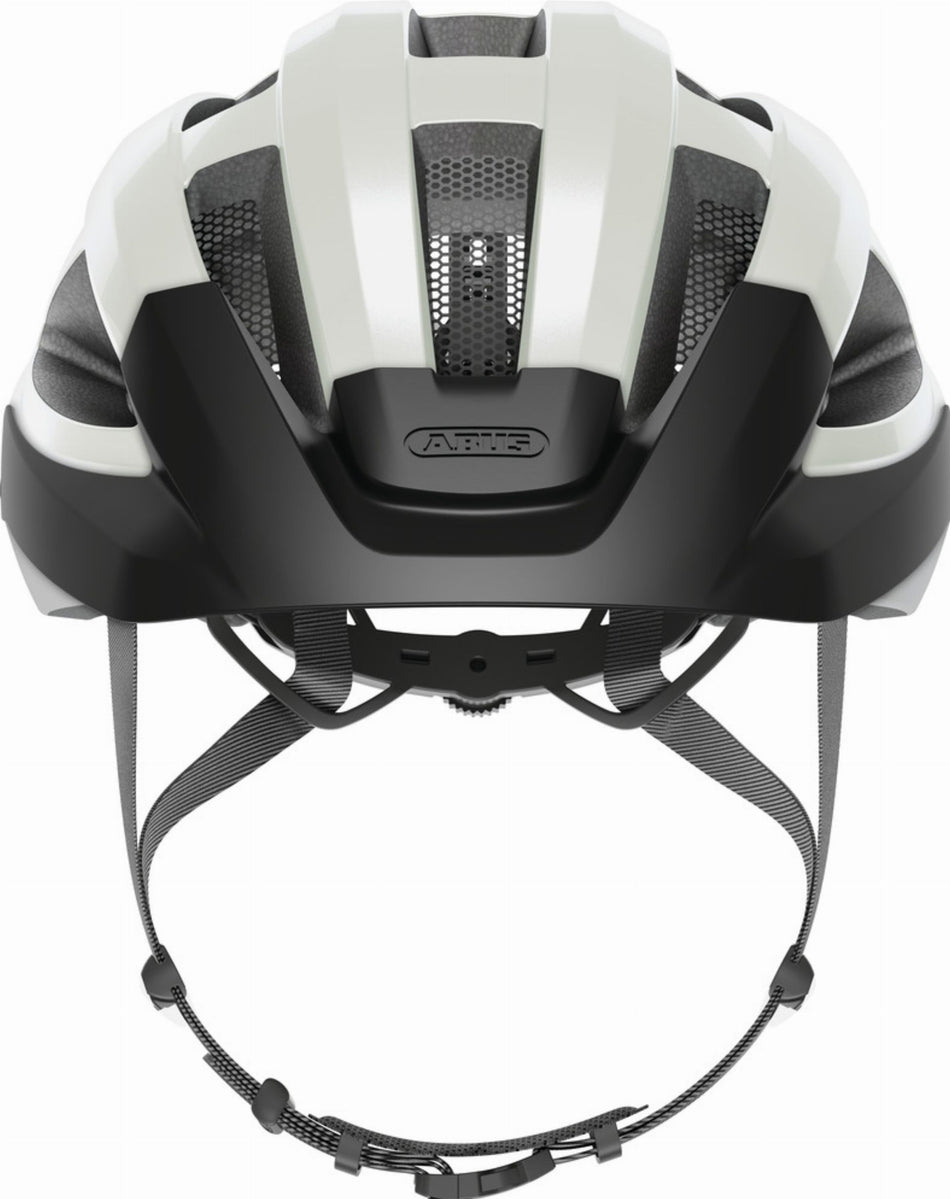 Abus Macator Mips Rennrad-Helm pearl white