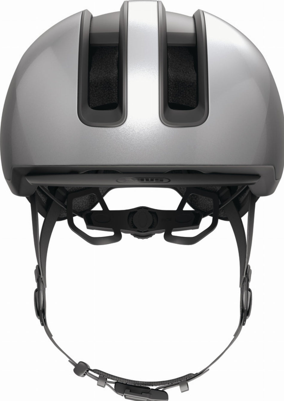 Abus Hud-Y Helm gleam silver