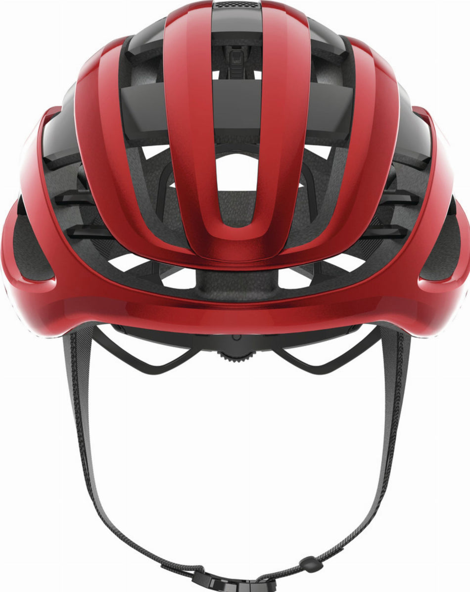 Abus AirBreaker Rennrad-Helm performance red