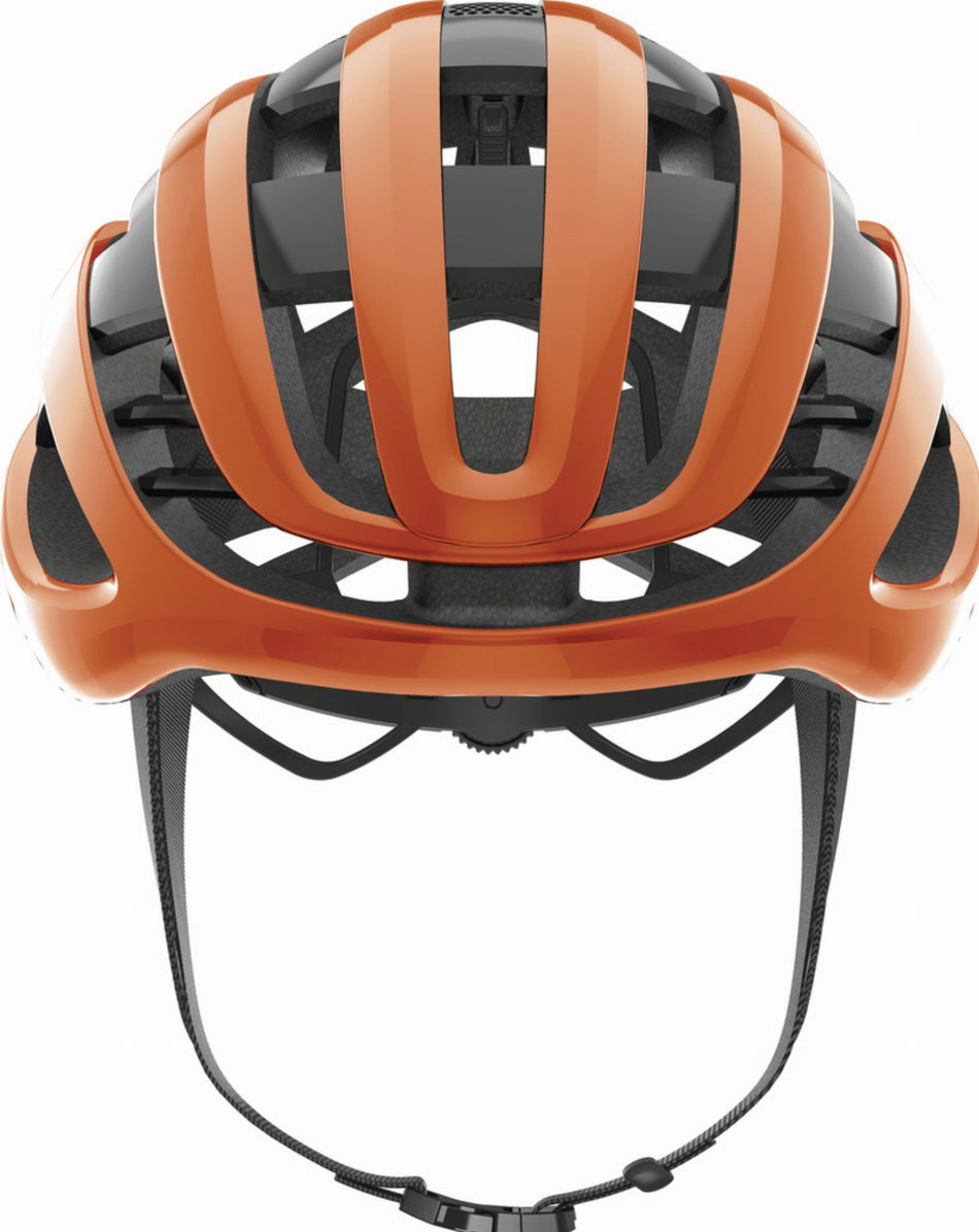 Abus AirBreaker Rennrad-Helm goldfish orange