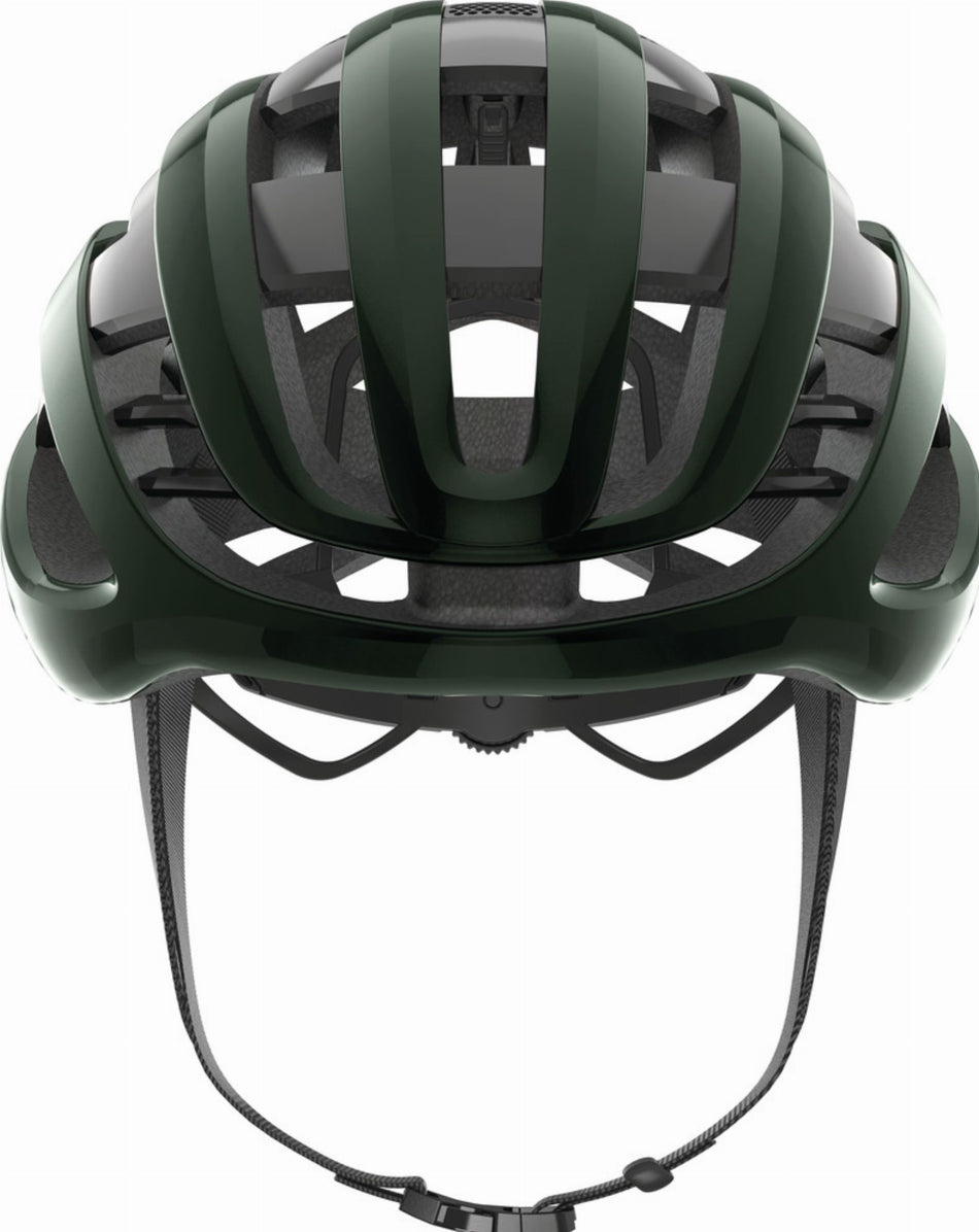 Abus AirBreaker Rennrad-Helm moss green