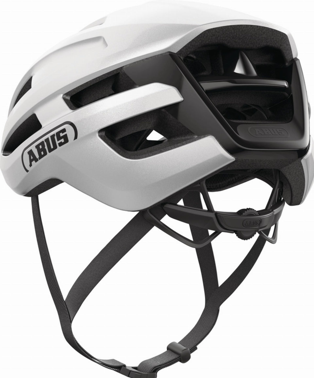 Abus PowerDome Rennrad-Helm gleam silver – Biketech24